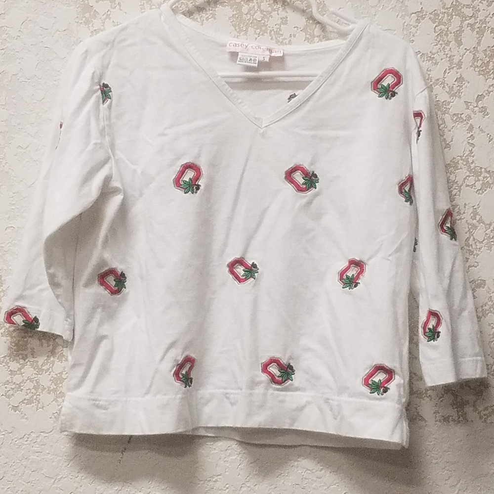 Ohio State Buckeyes top Embroidered
